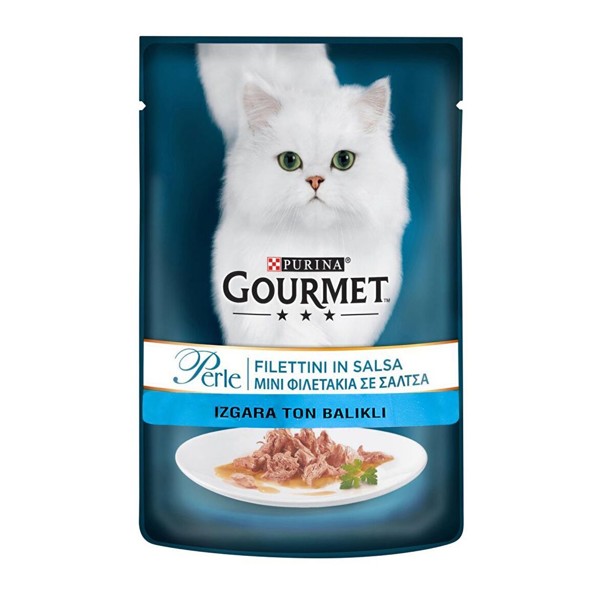 Gourmet Perle Izgara Ton Balıklı Pouch Kedi Yaş Maması 85 Gr 12 Adet