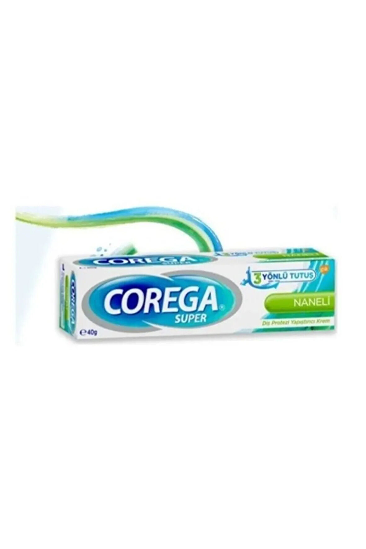 Yapıştırıcı Krem 40 g Tüp Naneli