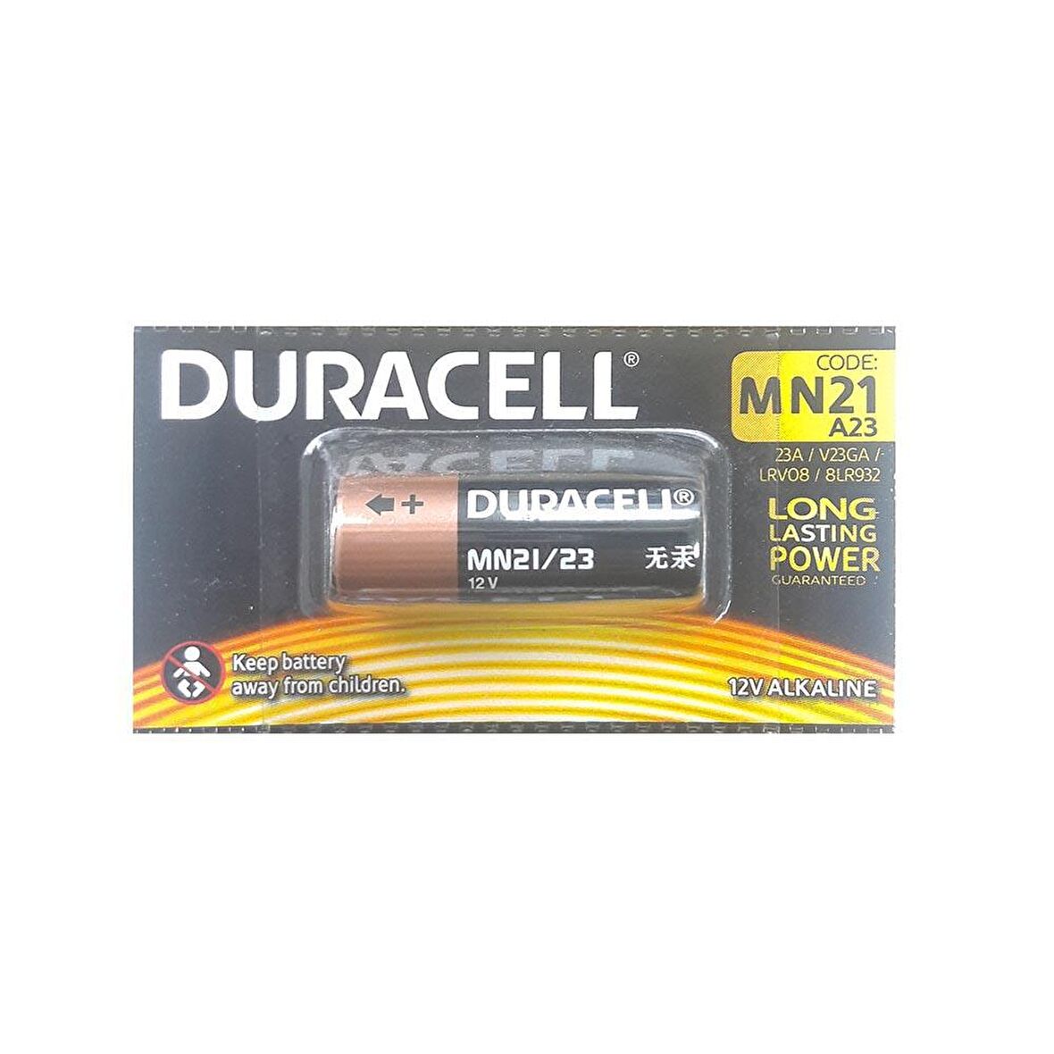 Duracell Kartela MN21 5 Adet