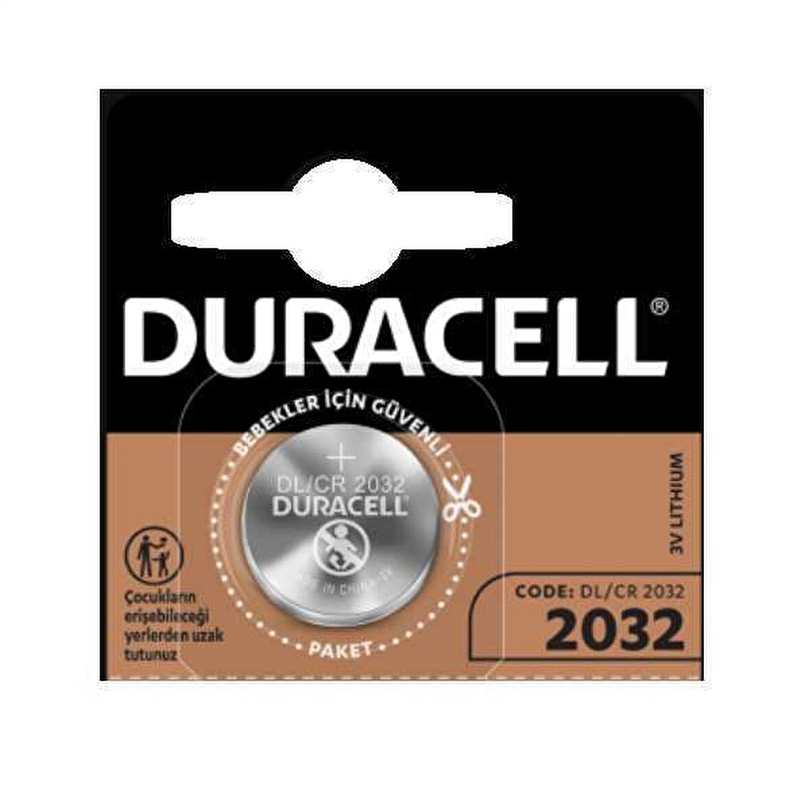 Duracell DL/CR 2032 3V Lityum Pil 5'li 