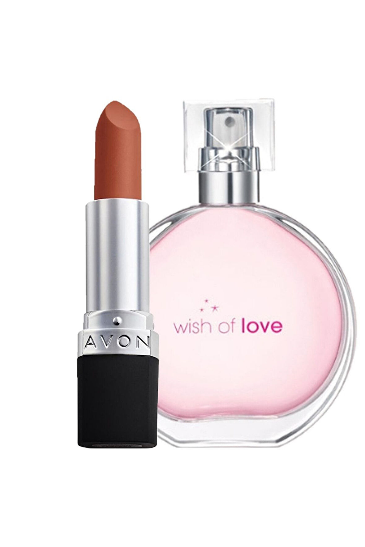 Wish Of Love Kadın Parfüm Edt 50 Ml+perfectly Mat Ruj Marvellous Mocha Ruj