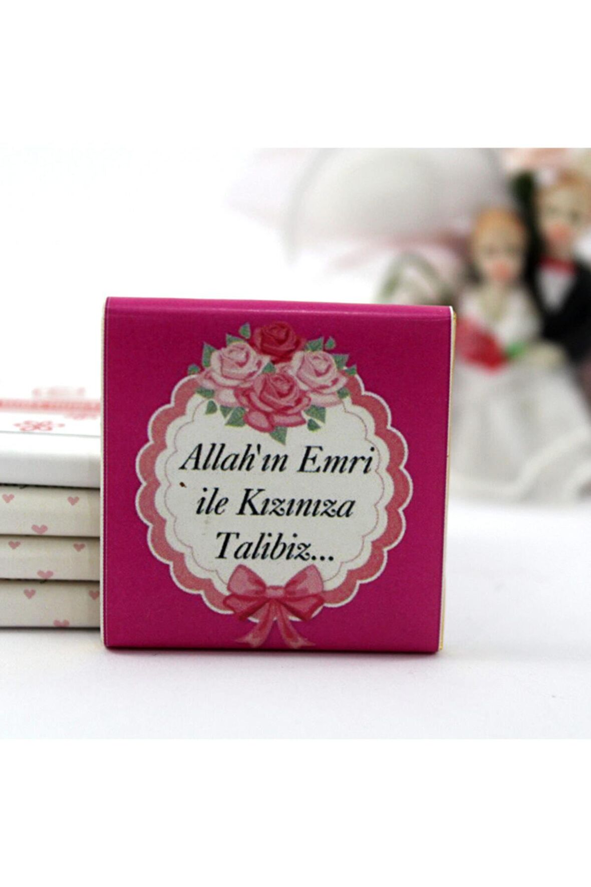 Dark Brown 72 Adet Kız Isteme Çikolatası %100 El Yapımı 1. Sınıf Madlen