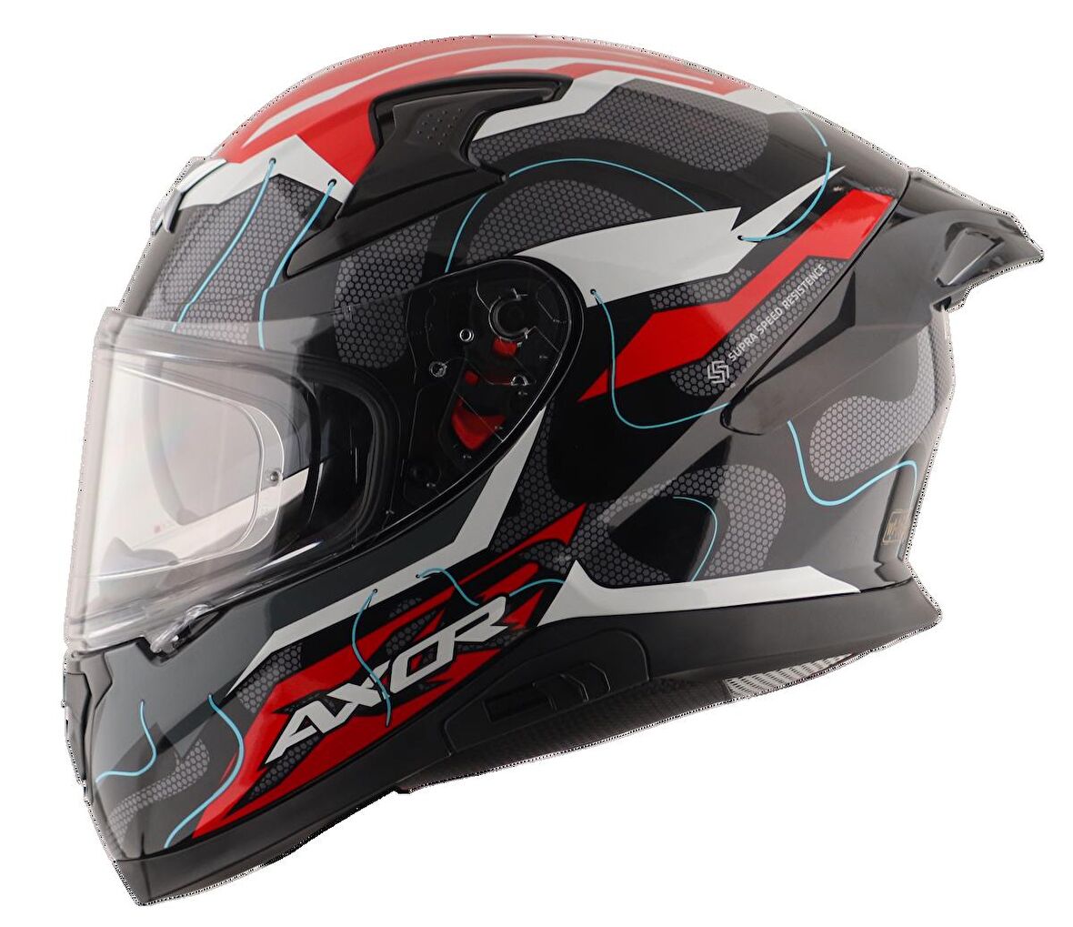 Axor Apex Turbine 2 Kask Grey Red