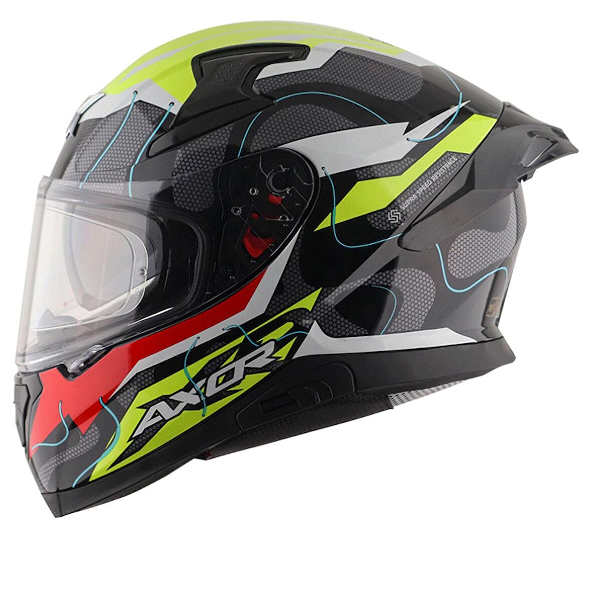 Axor Apex Turbine 2 Kask Neon Yellow Pink