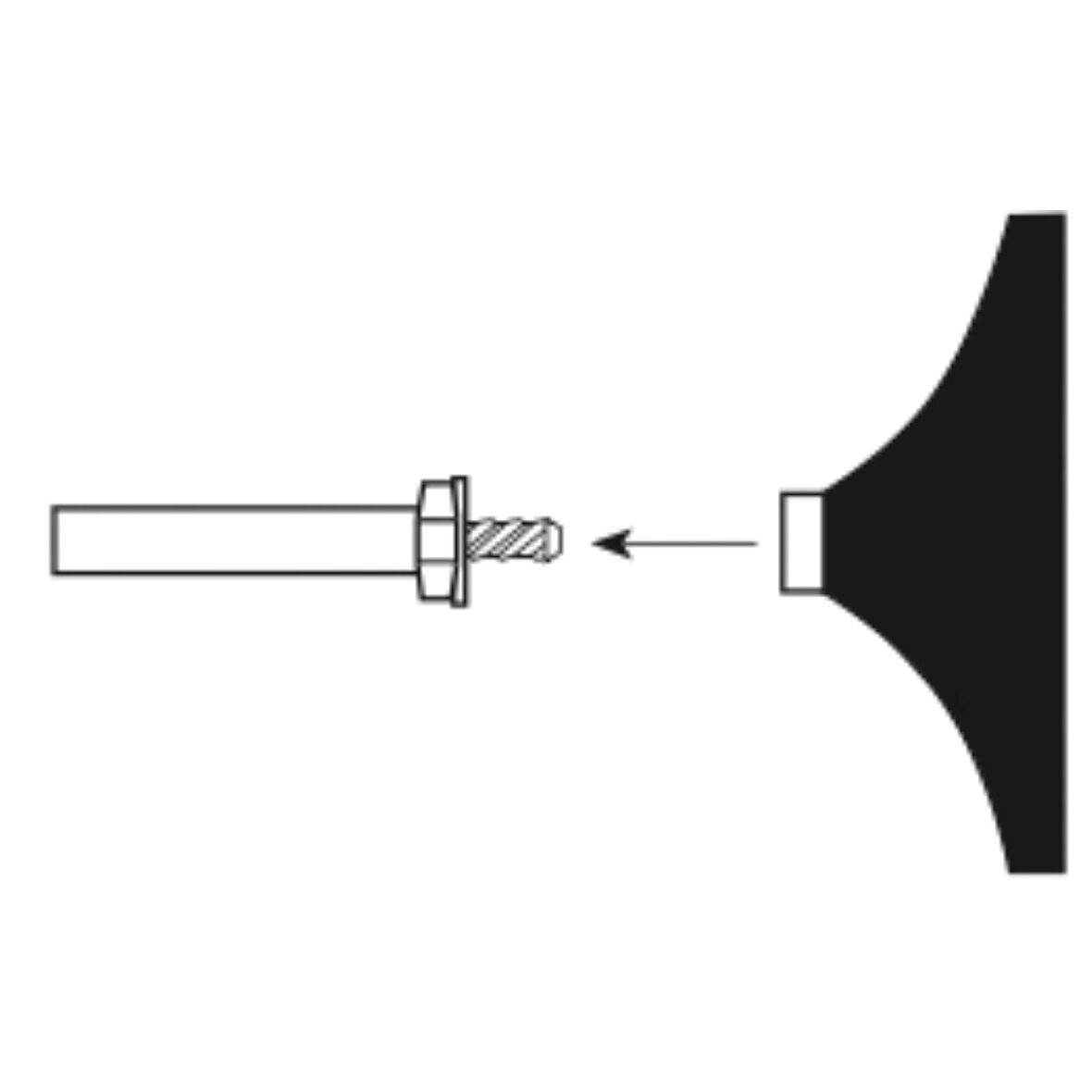 3M 1/4 VIDALI MANDREN ADAPTORU (10 ADET)