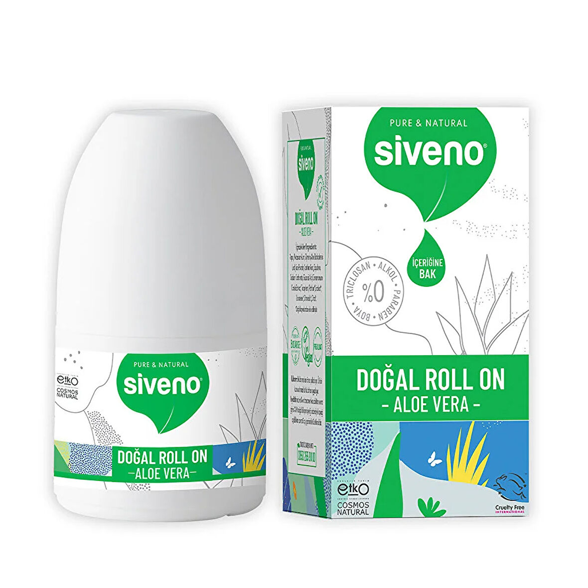 %100 Doğal Roll-On Aloe Vera 50 ml 1 Adet