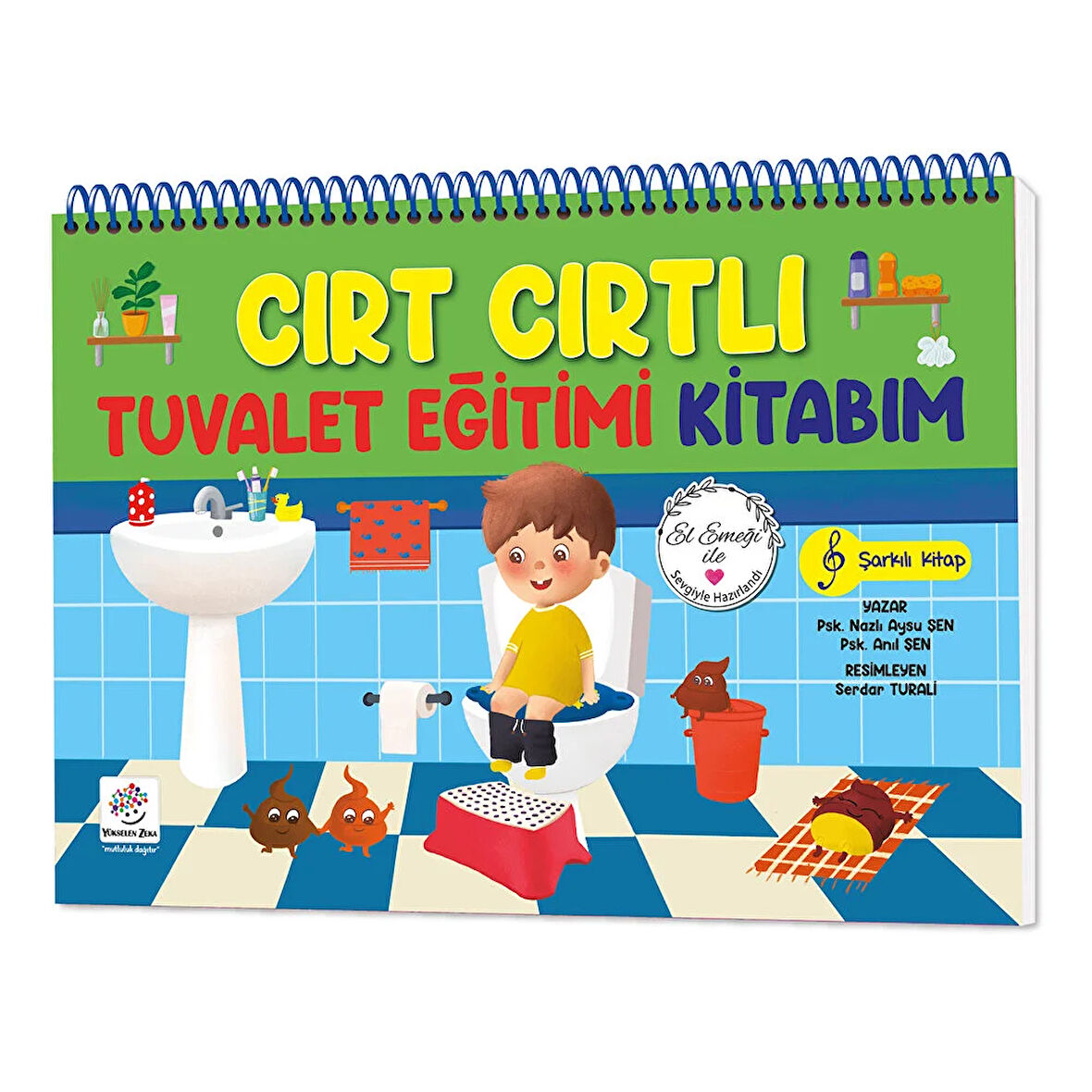 Cırt Cırtlı Tuvalet Eğitimi Kitabım 1 Adet