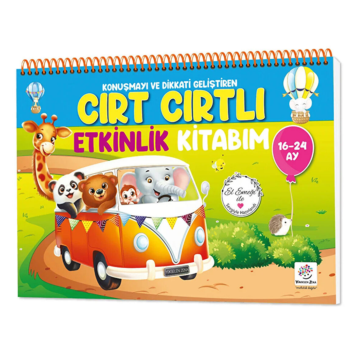 Cırt Cırtlı Etkinlik Kitabım 16-24 Ay 1 Adet