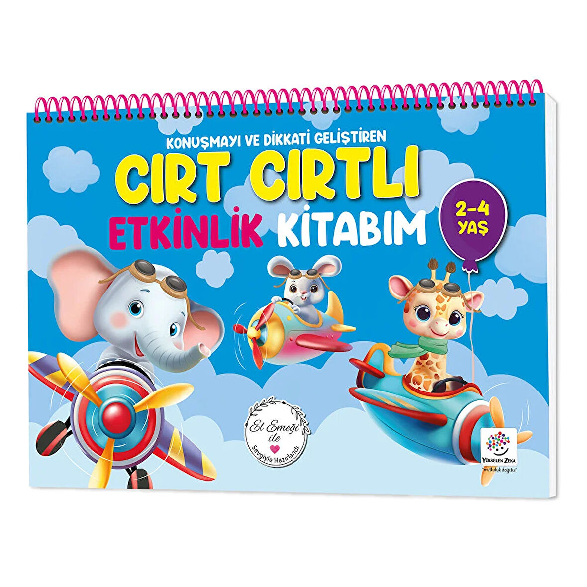 Cırt Cırtlı Etkinlik Kitabım 2-4 Yaş 1 Adet