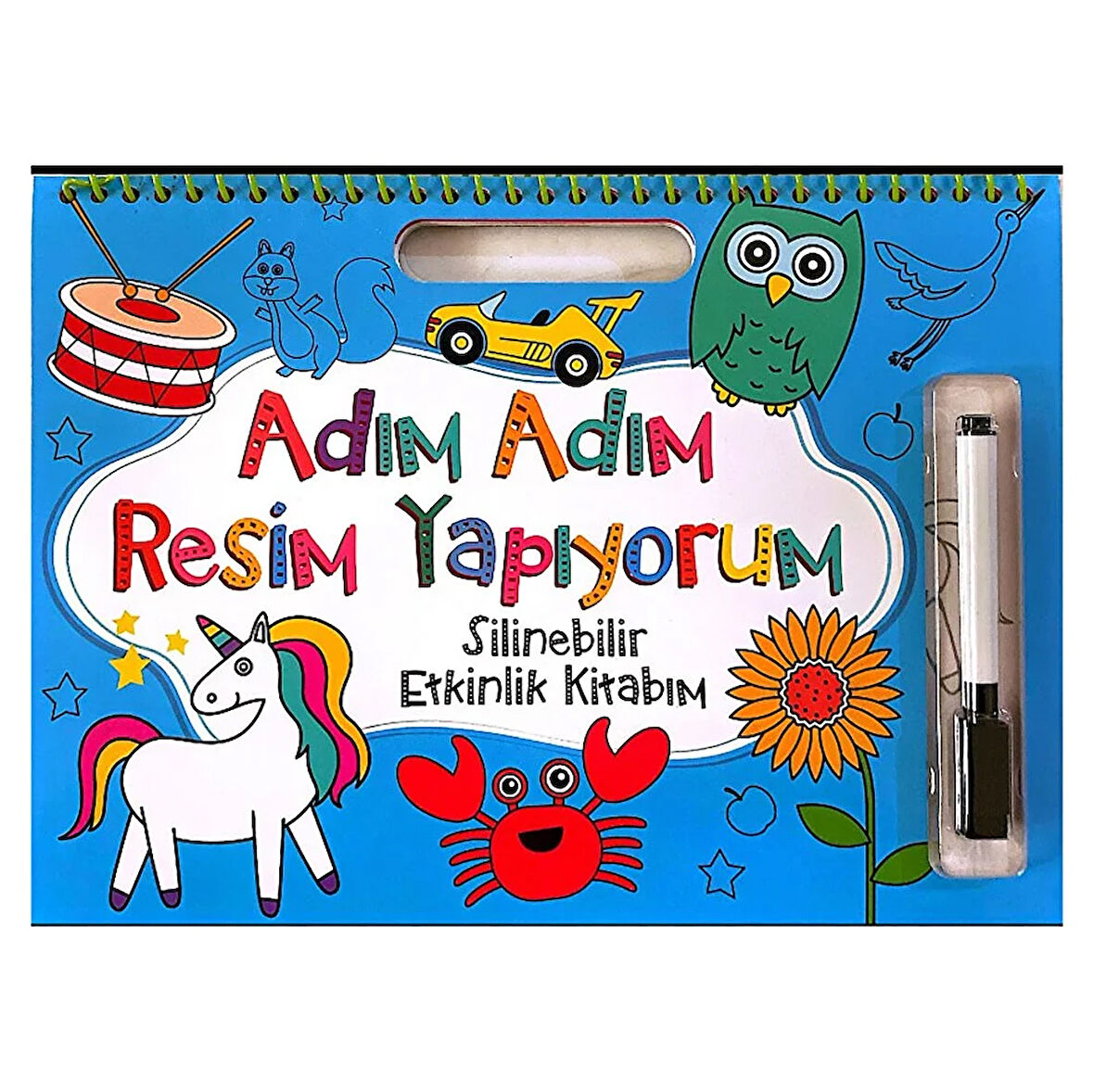 Adım Adım Resim Yapıyorum Eğitici Bebek Kitabı 1 Adet