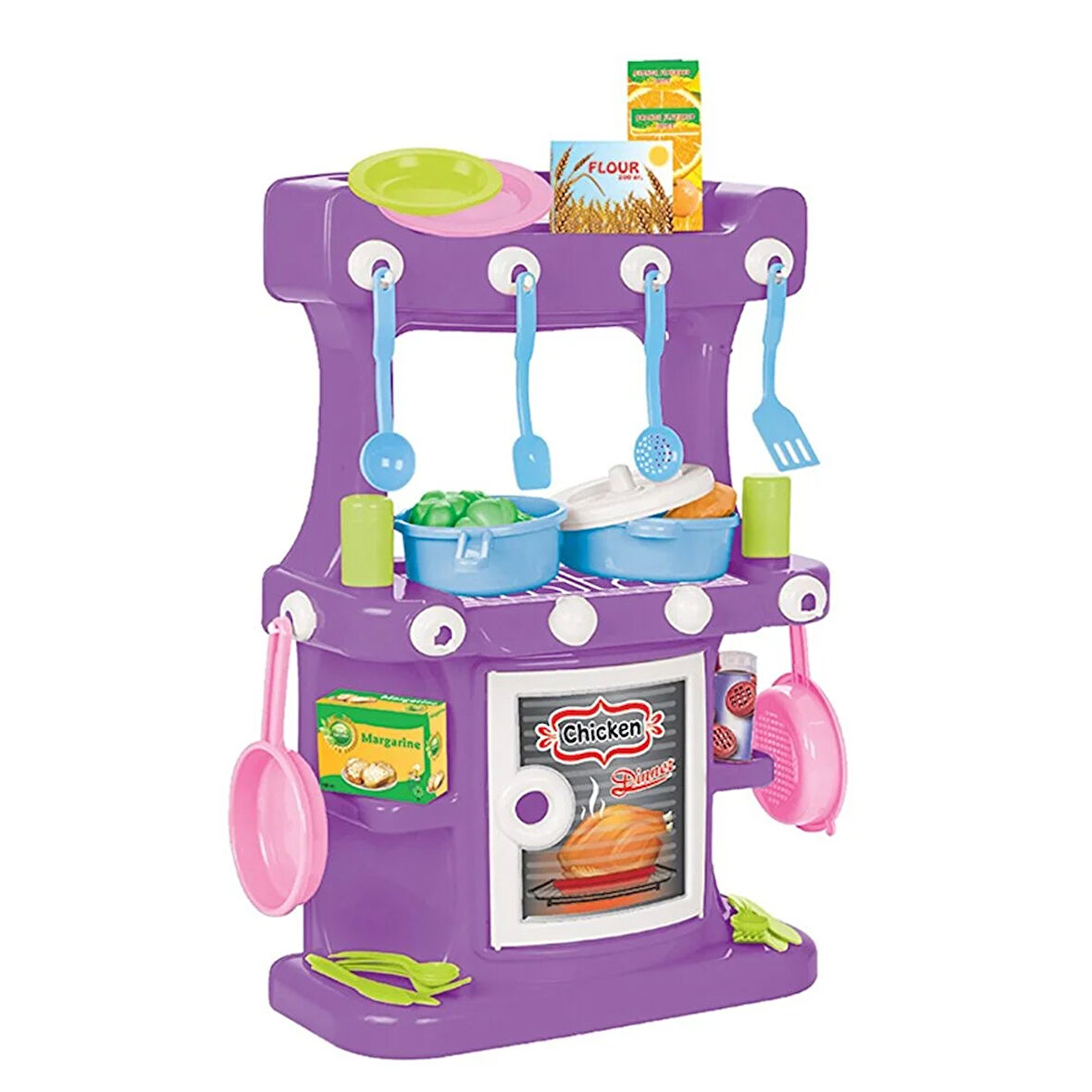 Pilsan Ayaklı Mutfak Seti Asortili 1 Adet