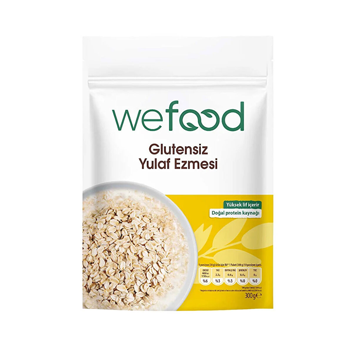 Glutensiz Yulaf Ezmesi 300 Gr 1 Adet