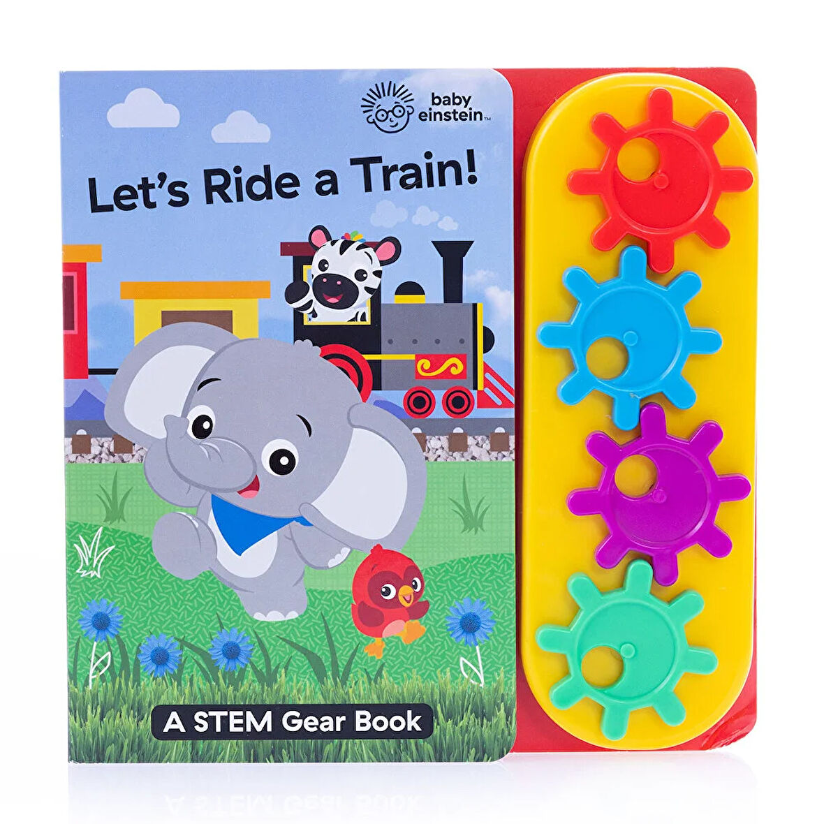 Baby Einstein: Let's Ride a Train! / İngilizce sesli ve hareketli Kitap