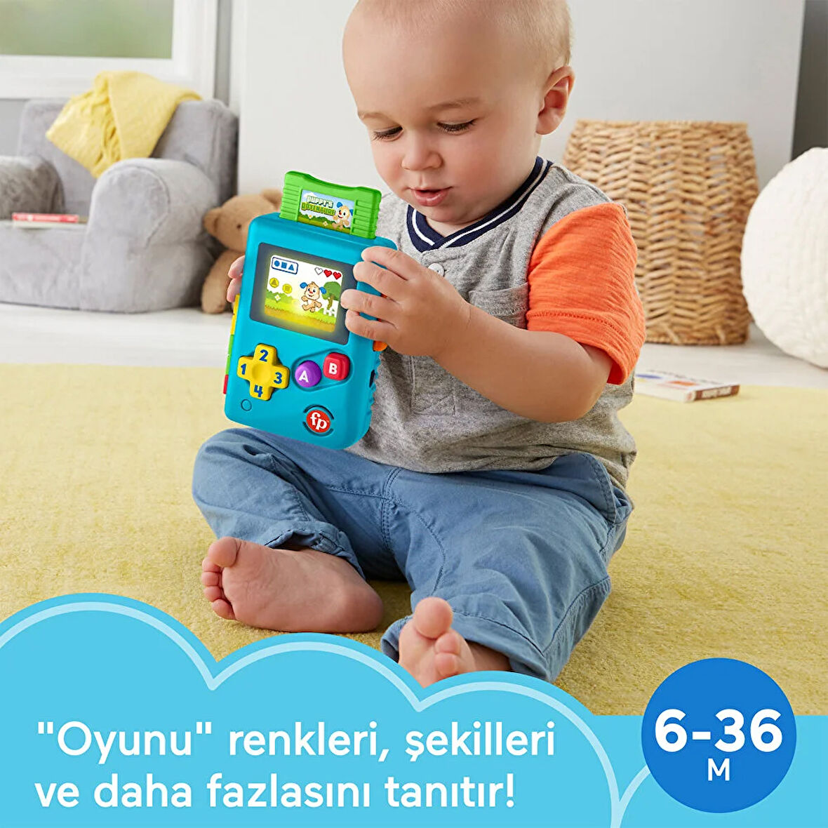 Fisher Price Eğlen ve Öğren Köpekçiğin Oyun Macerası HBC91