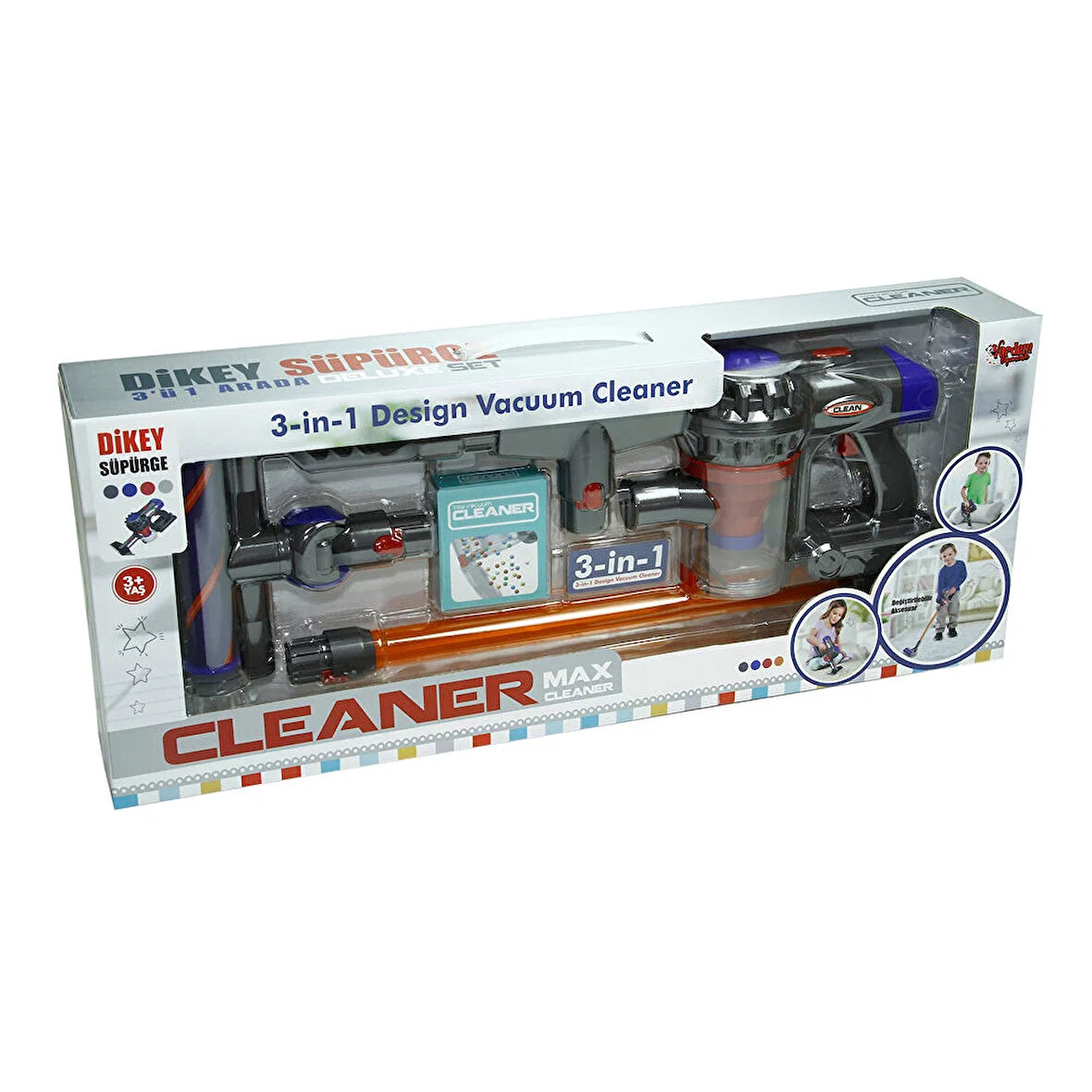 Dıkey Elekt. Supurgesı (3In1) Ekranlı Kutu