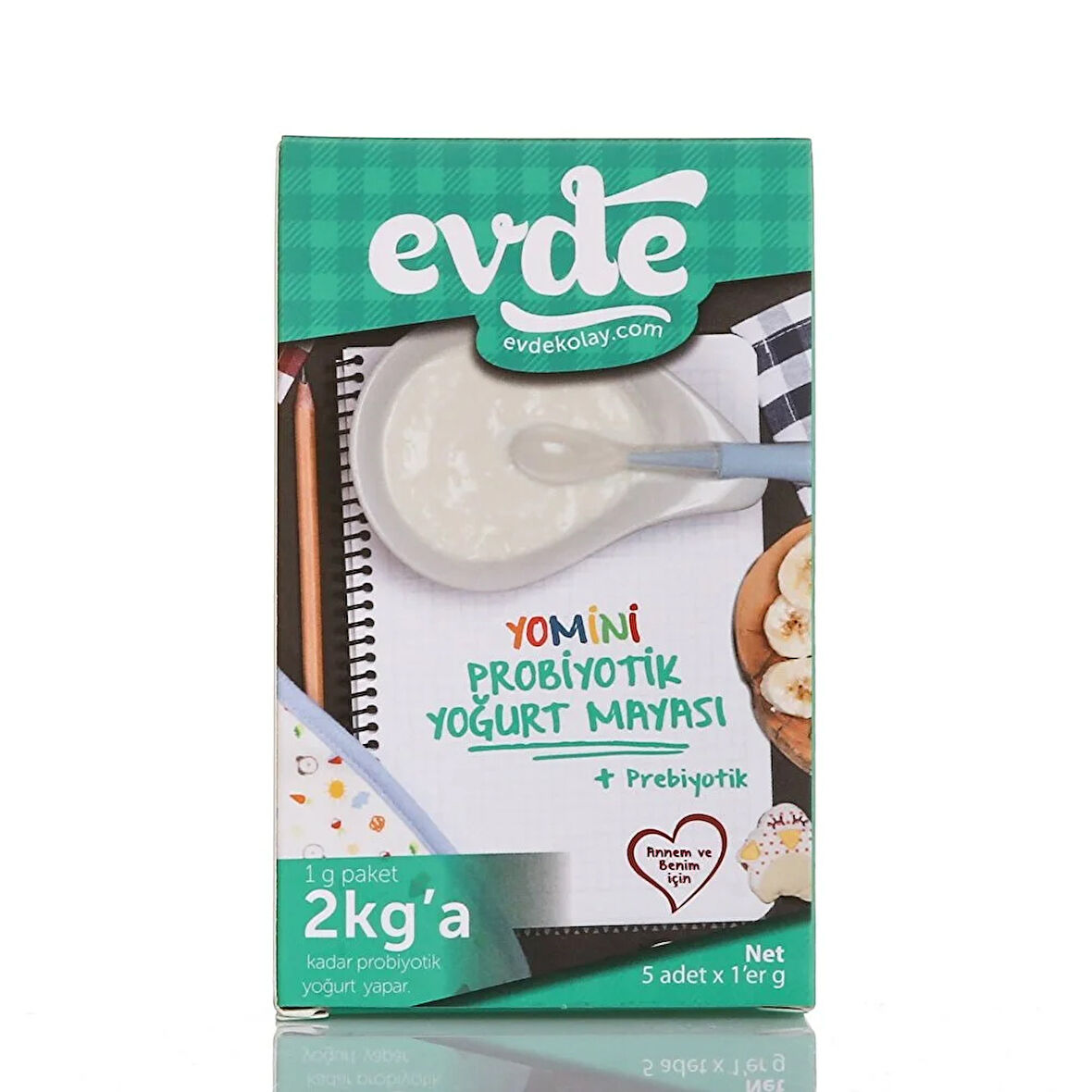 Yomini 5'li Probiyotik Yoğurt Mayası (2 ADET)