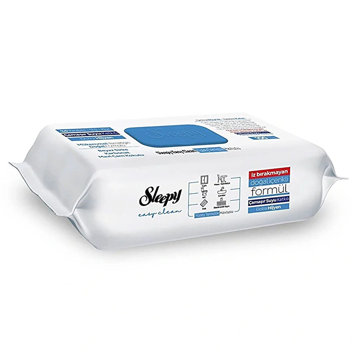 Easy Clean Çamaşır Suyu Katkılı Yüzey Temizlik Havlusu 100 Adet (3 ADET)