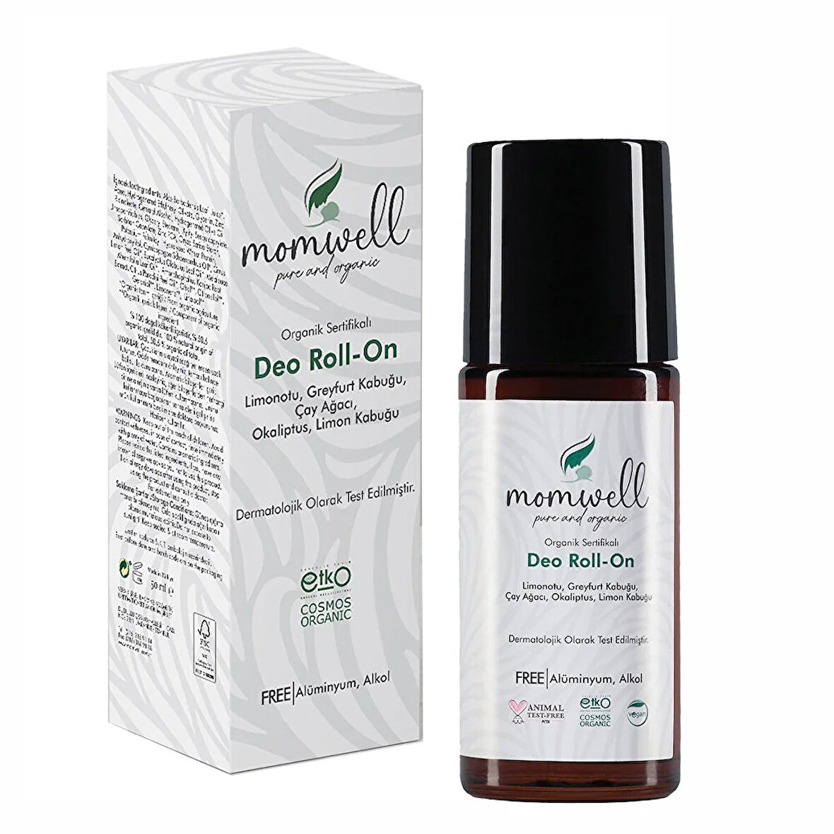 Organik Deo Roll On 50 ml (4 ADET)