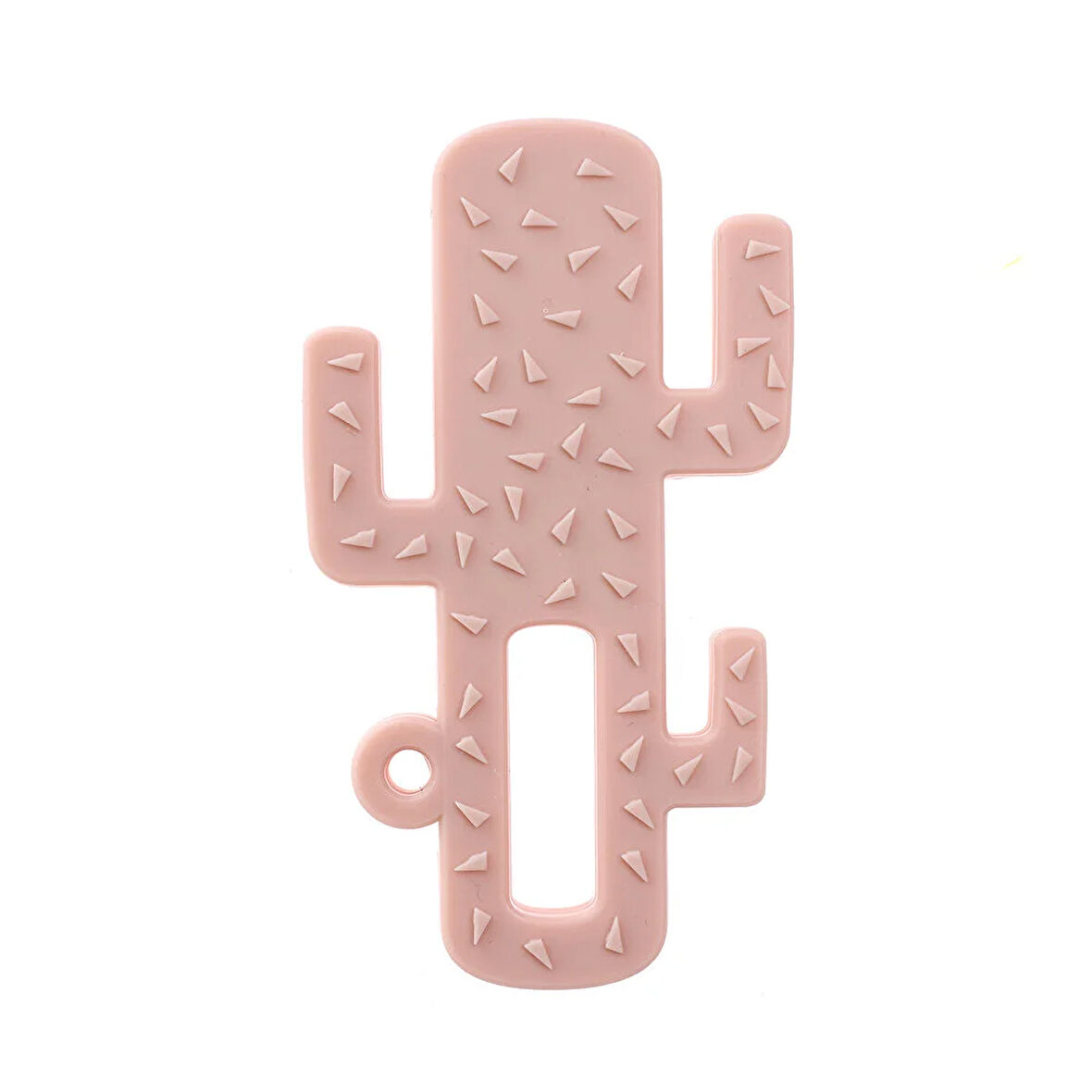 Silikon Diş Kaşıyıcı Kaktüs Pembe (4 ADET)