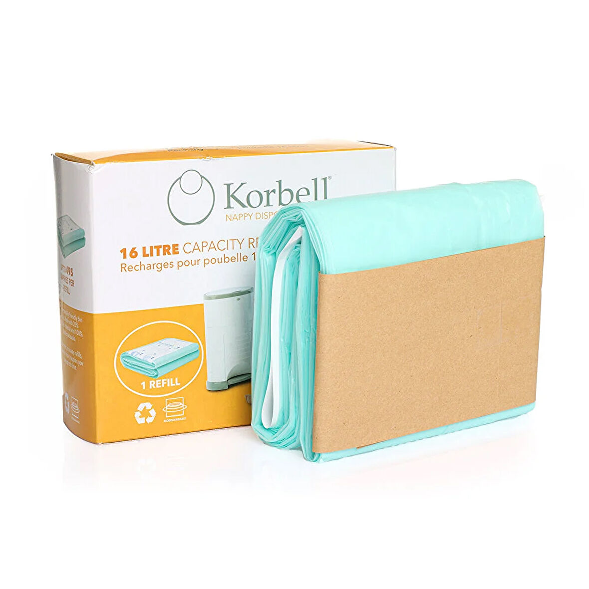 495 Adet Kirli Bebek Bezi Kapasiteli Çöp Poşeti