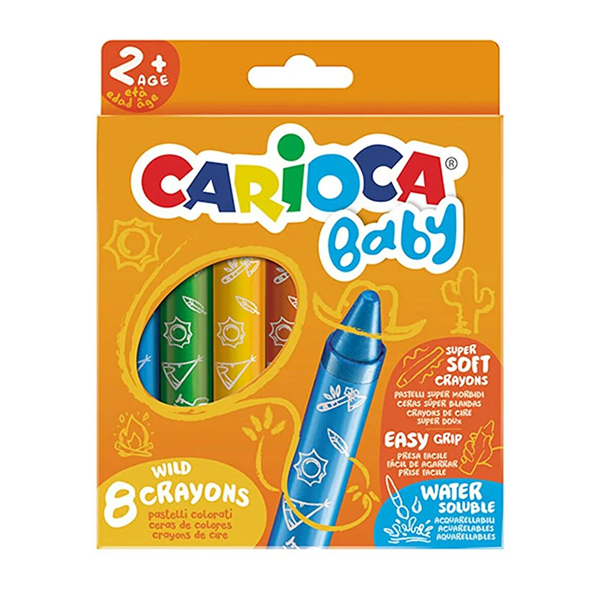 Jumbo Pastel Boya 8'li