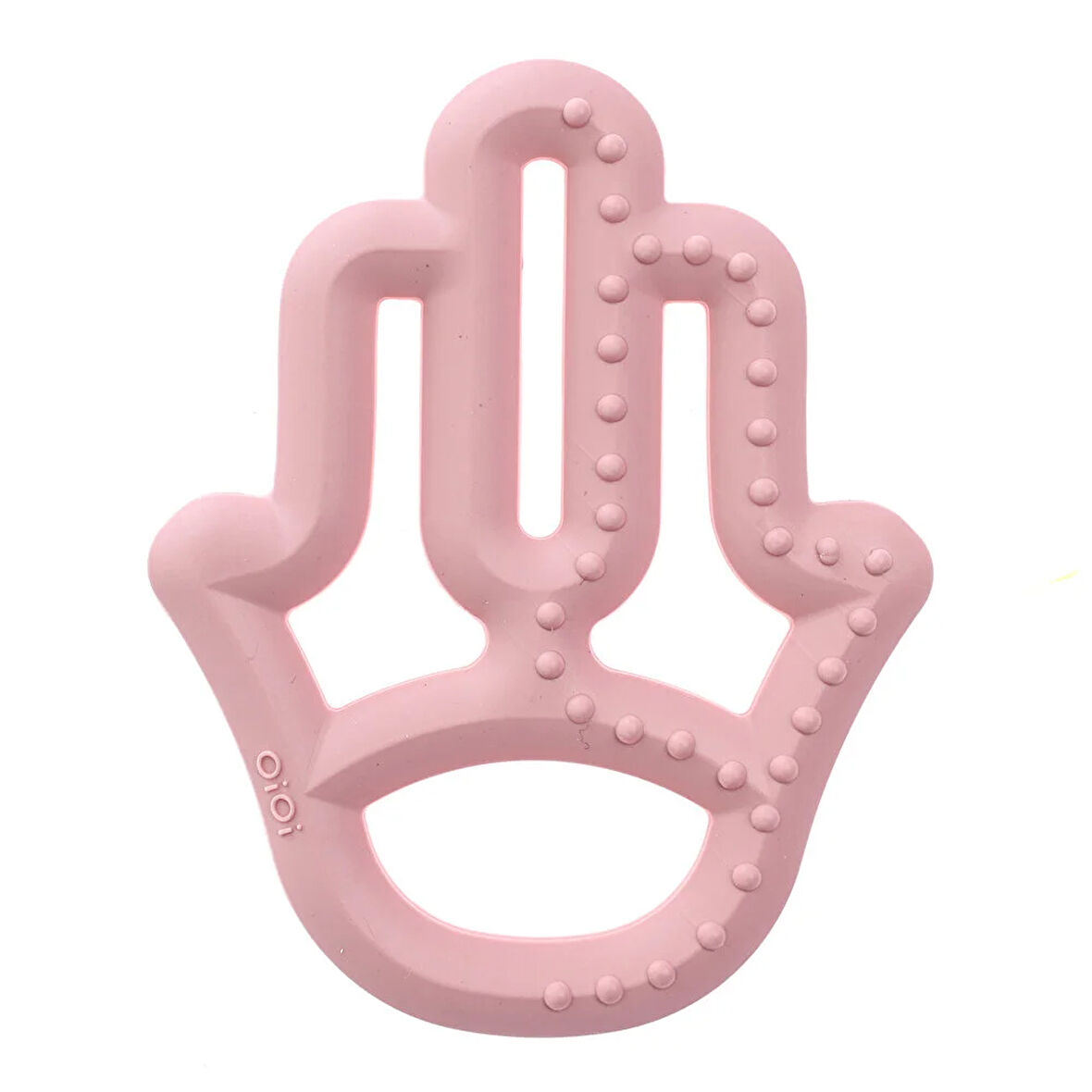 Silikon Diş Kaşıyıcı Annenin Eli Pembe