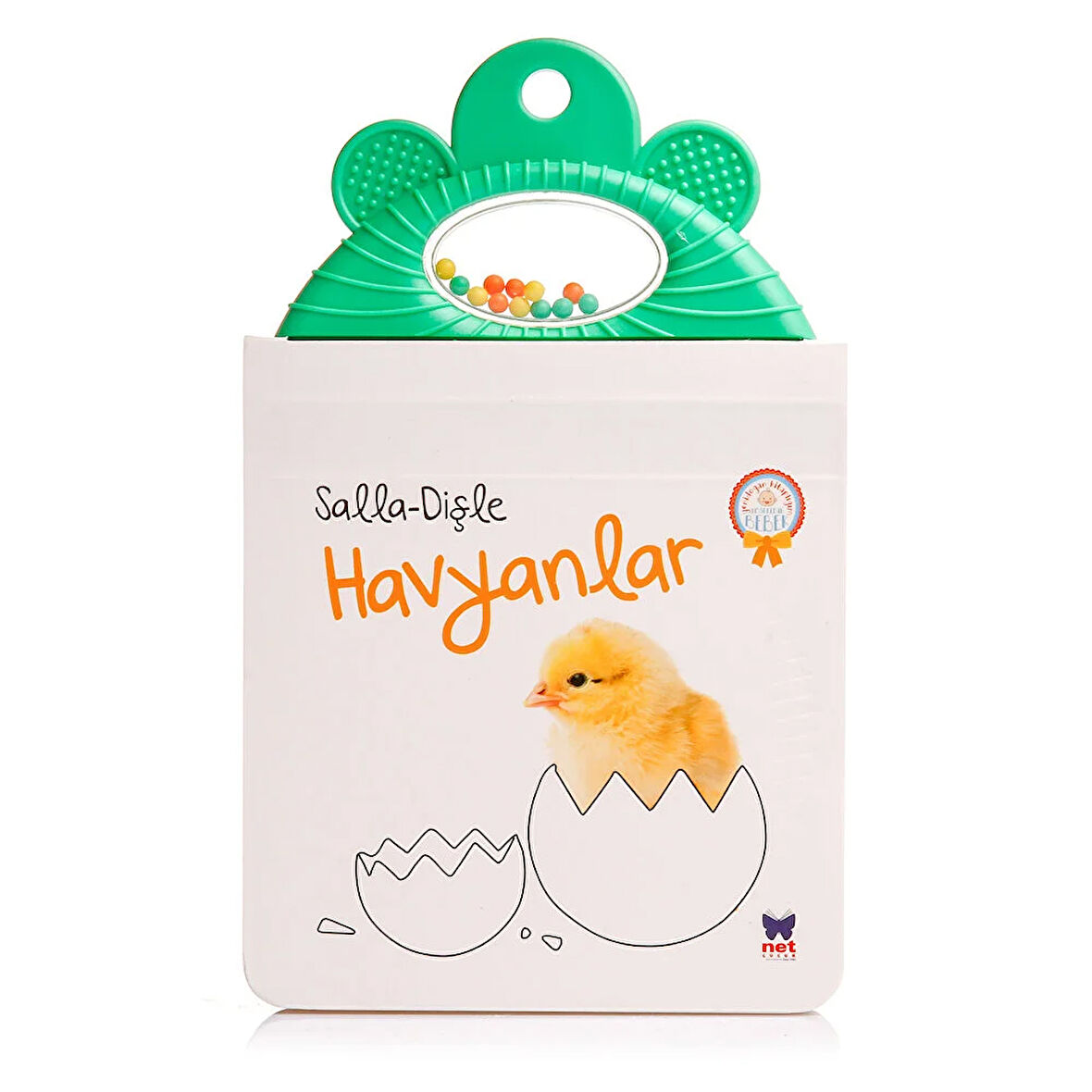 Salla Dişle Hayvanlar Bebek Kitabı