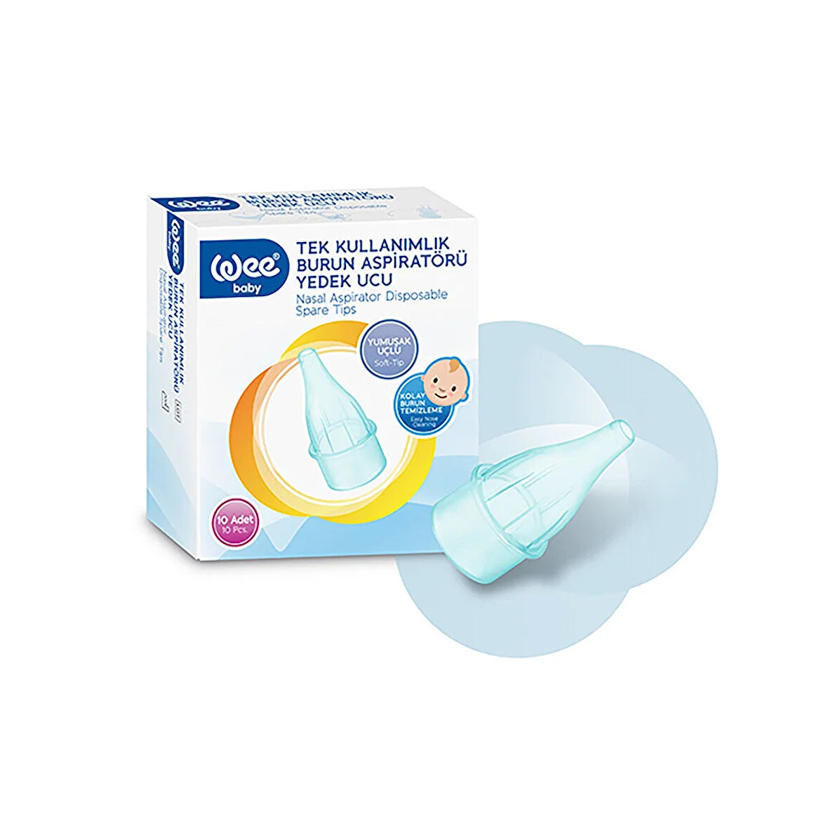 Burun Aspiratörü Yedek Ucu 10 lu
