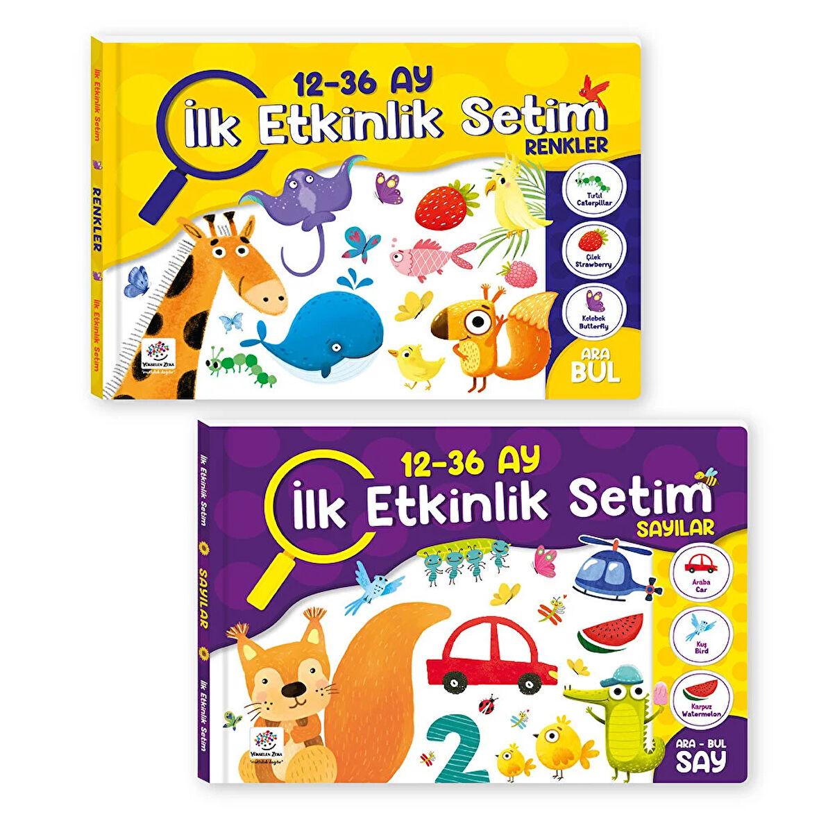 İlk Etklinlik Kitap Setim Sayılar ve Renkler 12-36 Ay