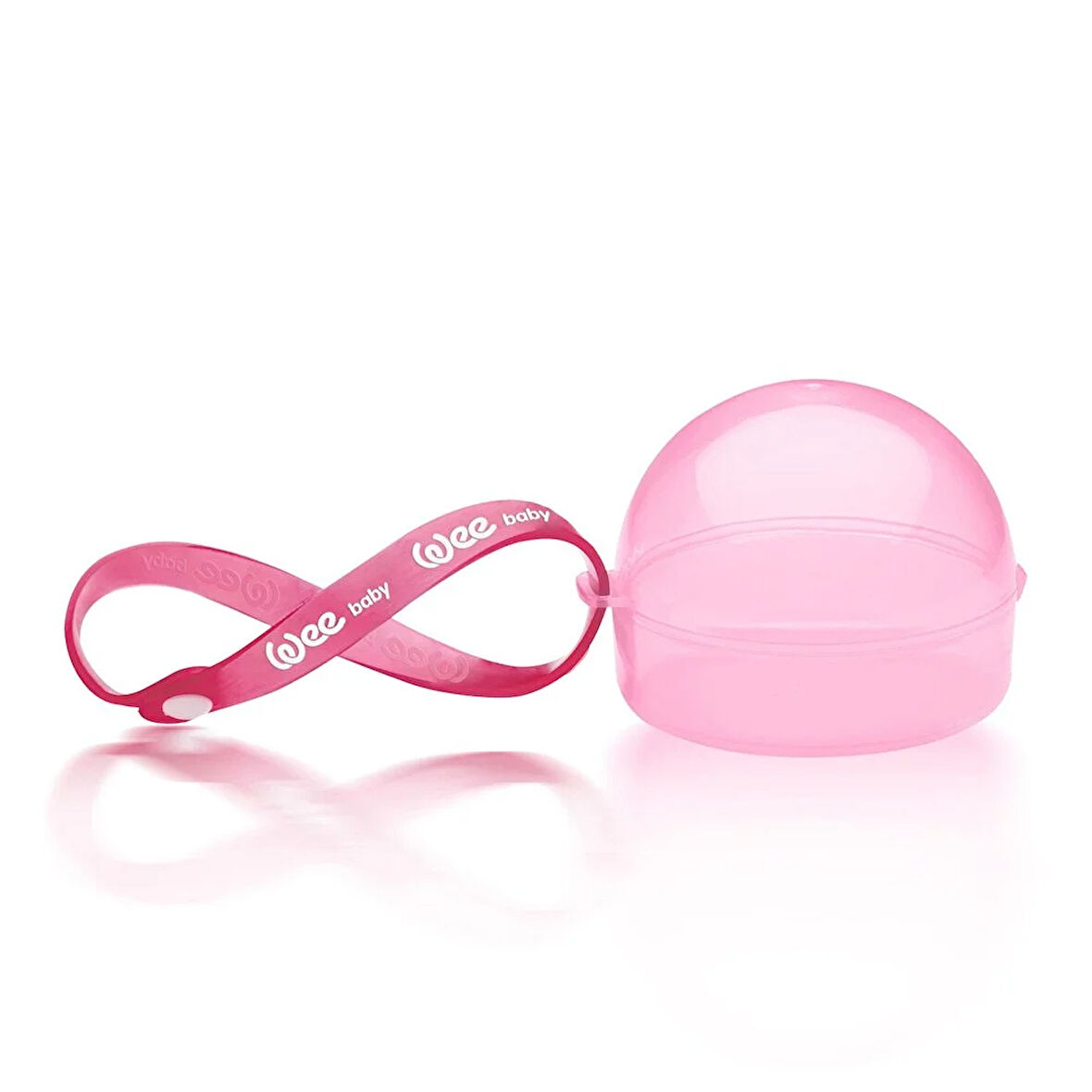 117 Wee Baby Emzik Saklama Kabı Pembe