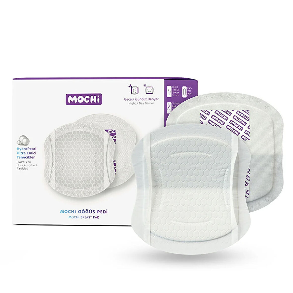 Hydropearl Teknolojili Ultra Emici Göğüs Pedi (40'lı)