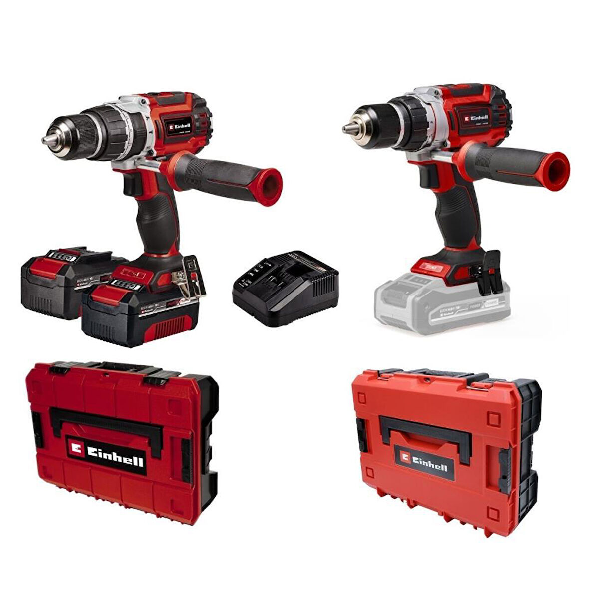 Einhell Professional TP-CD 18/60 Darbeli Matkap ve Vidalama Seti 4514208 – 4514210