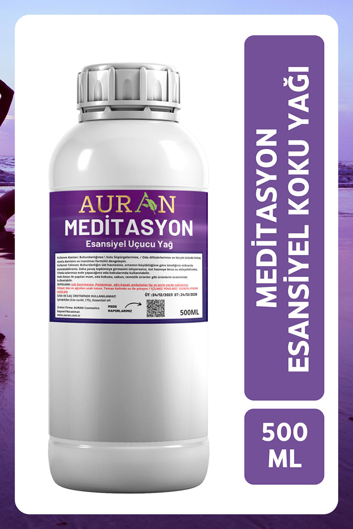 Meditasyon Esansiyel Uçucu Yağ Esans Koku Yağı Hobi Esans Mum Sabun Oda Kokusu 500ml