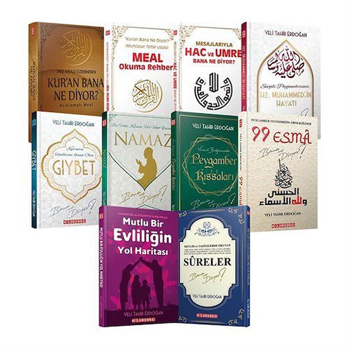 Kur'an Bana Ne Diyor? - Veli Tahir Erdoğan Seti (10 Kitap Set) / Veli Tahir Erdoğan