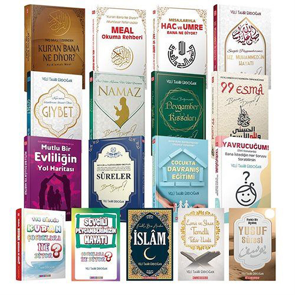 Kur'an Bana Ne Diyor? - Veli Tahir Erdoğan Seti (17 Kitap Set) / Veli Tahir Erdoğan