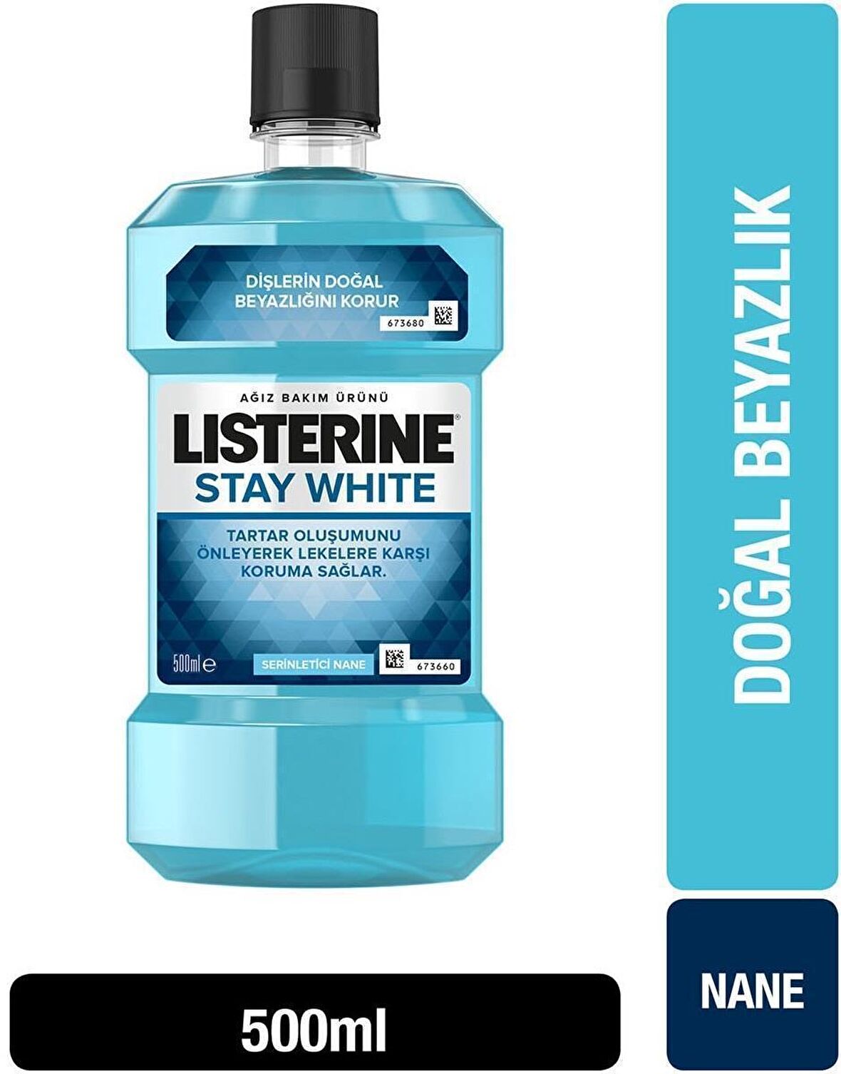 Listerine Stay White 500 Ml Ağız Bakım