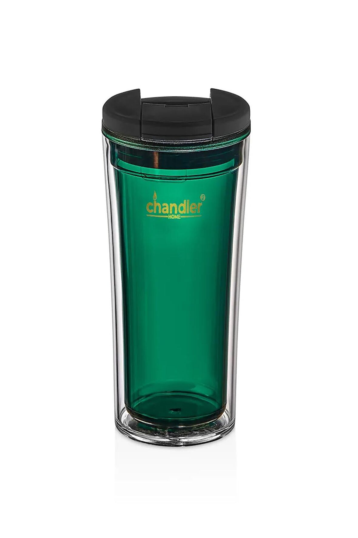 Mug Zümrüt  350 ml (BPA içermez) Çift Cidarlı Termos Bardak