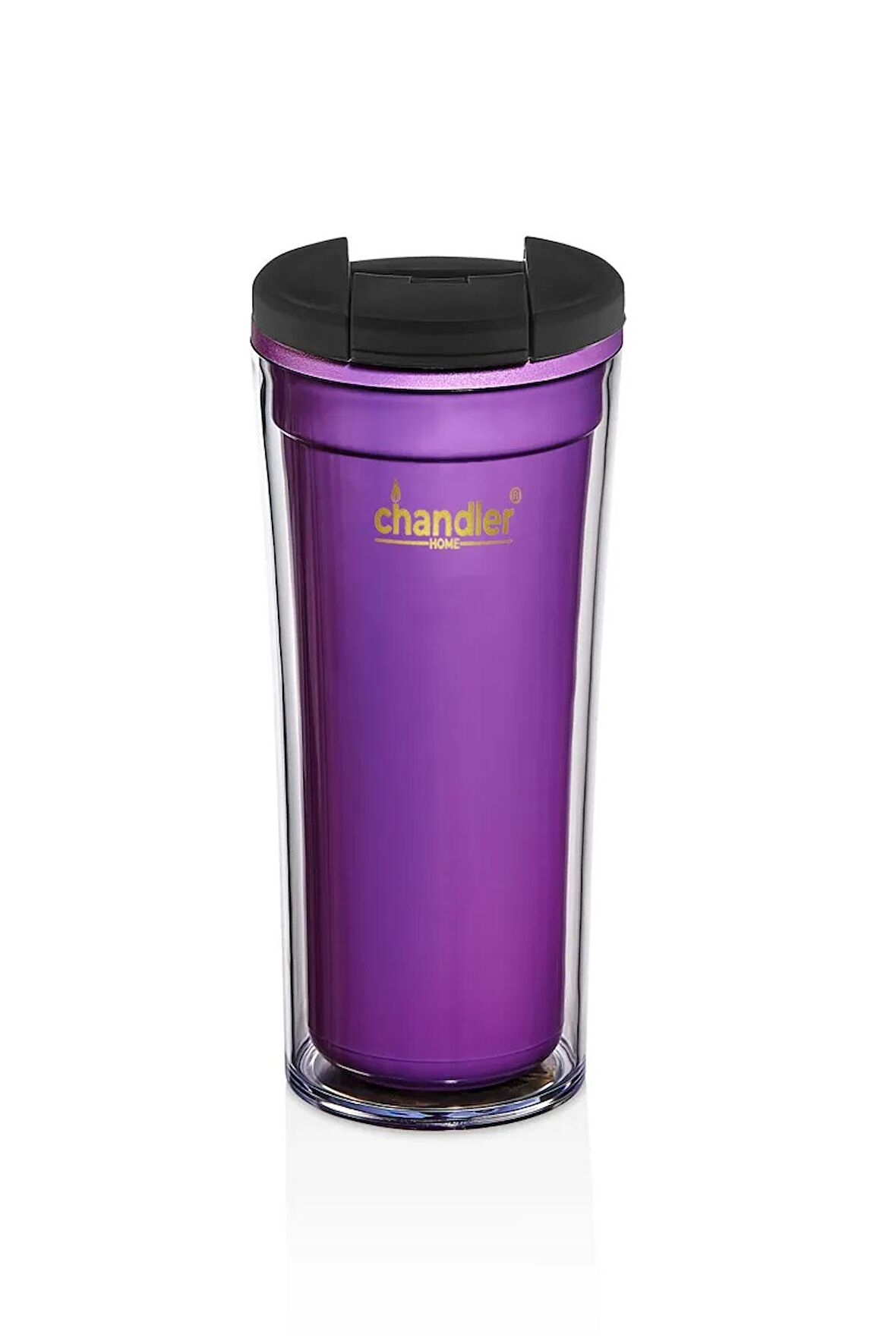 Mug Ametist  350 ml (BPA içermez) Çift Cidarlı Termos Bardak