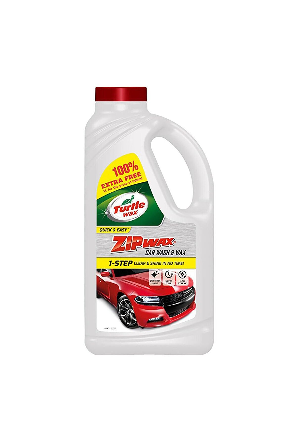 Turtle Wax Zip Wax Cilalı Şampuan 1000 Ml