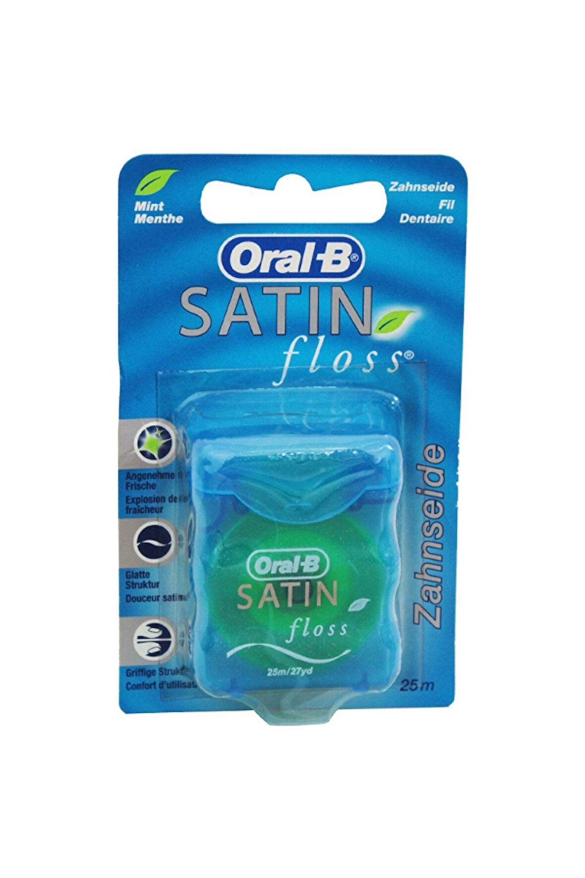 Oral-B Diş İpi Satin Floss Naneli 25 m