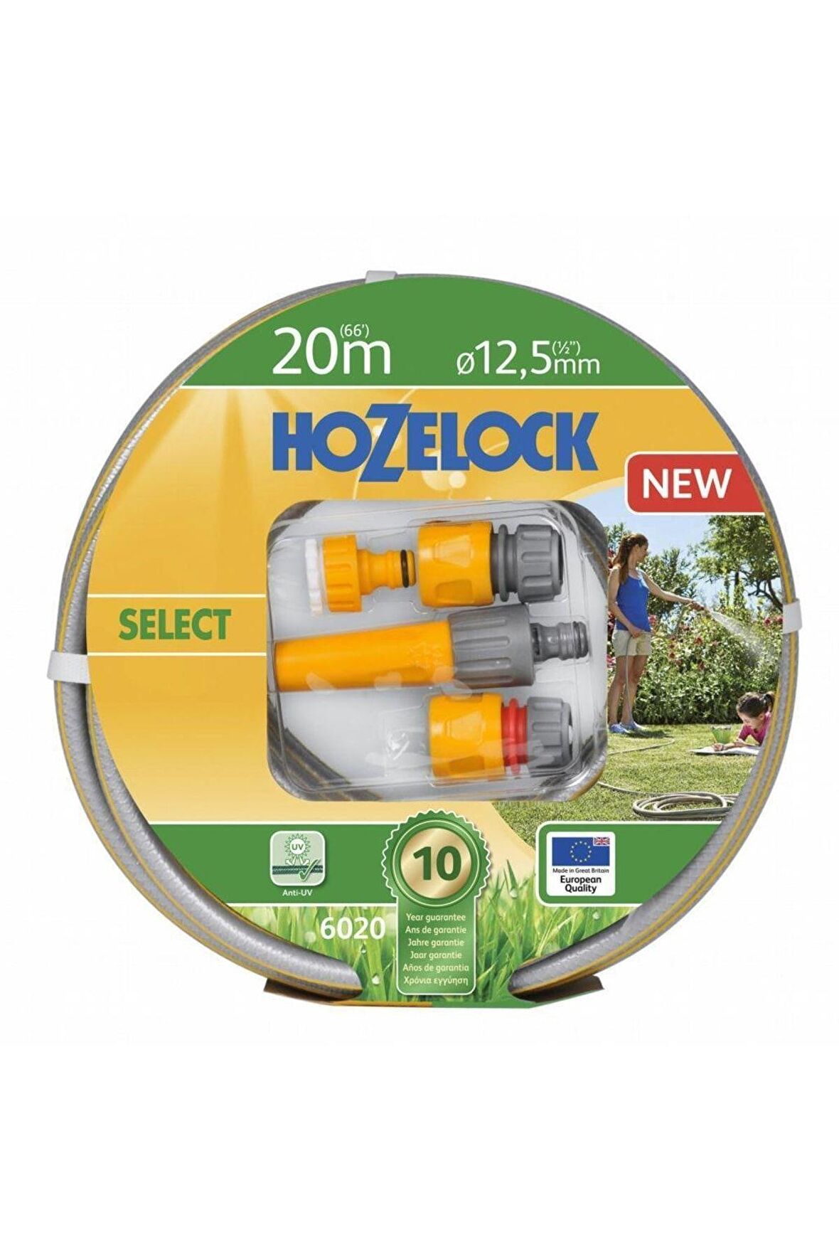 Hozelock 6020p9000 20m 1/2'' Select Hortumlu Hortum Seti