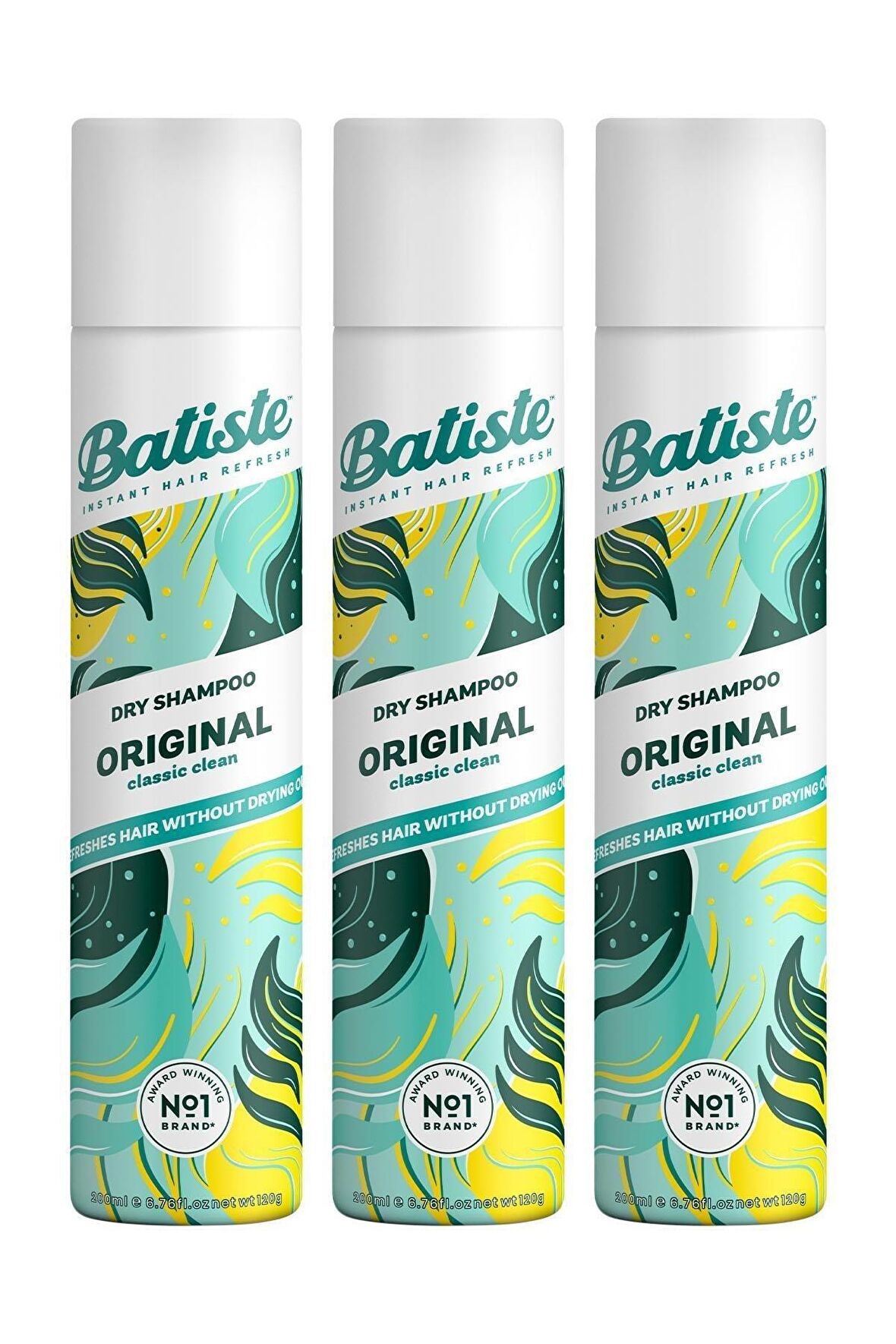 Orijinal Kuru Şampuan - Original Dry Shampoo 200ml X 3