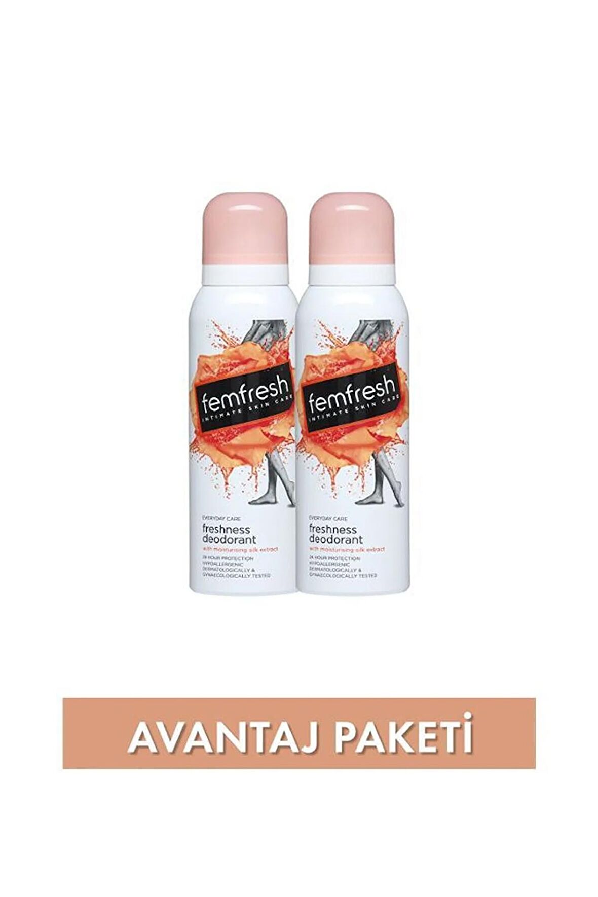 Dış Genital Bölge Deodorantı - Feminine Freshness Intimate Deodorant 125 ml x 2 5010724554403