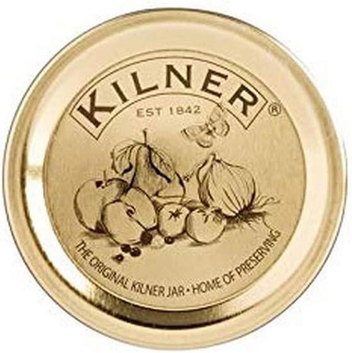 Kilner 12'li Set Kavurma Vakum Conta Pişirme Halkası, Cam, Şeffaf, 7 cm x 7 cm x 2,5 cm