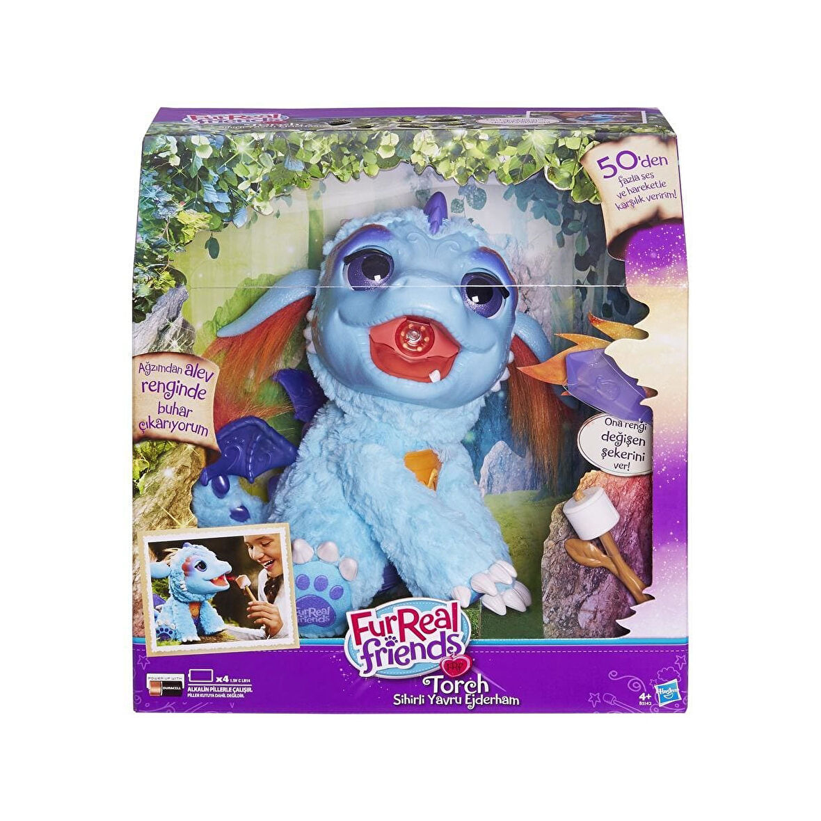 FurReal Friends Sihirli Yavru Ejderham Orjinal Fur Real Peluş Ejderha