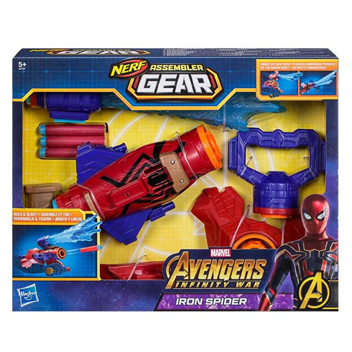 Avengers Assembler Gear Spiderman Fırlatıcı E2134