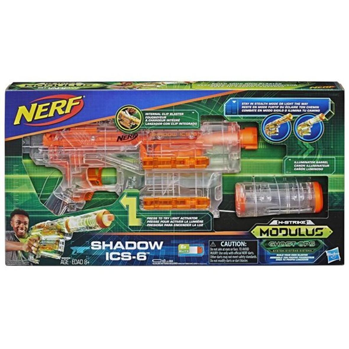 Nerf Modulus Shadow ICS-6 Lisanslı Ürün E2655