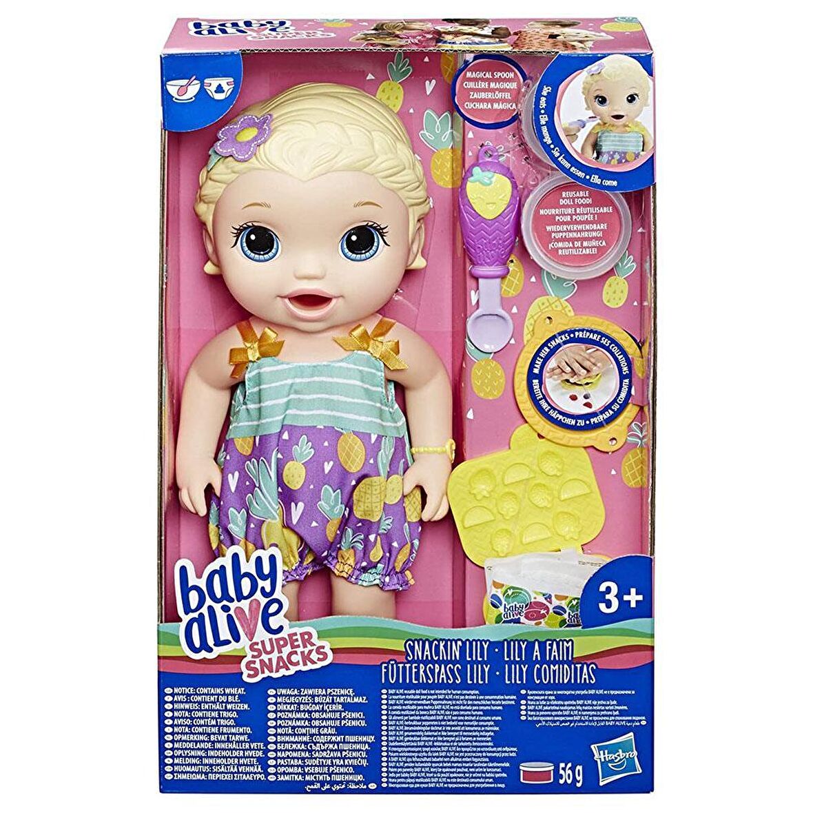 Baby Alive Lily İle Mama Eğlencesi E5841 Sarışın E5841- Yeni Seri