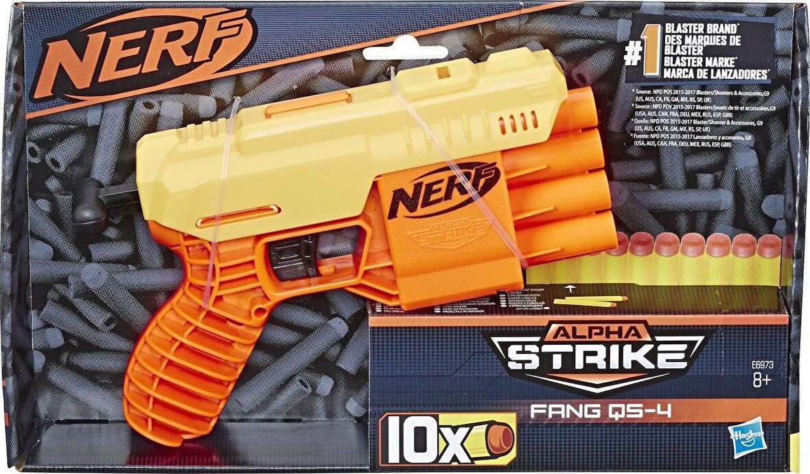 Nerf Alpha Strike Fang QS 4 Blaster