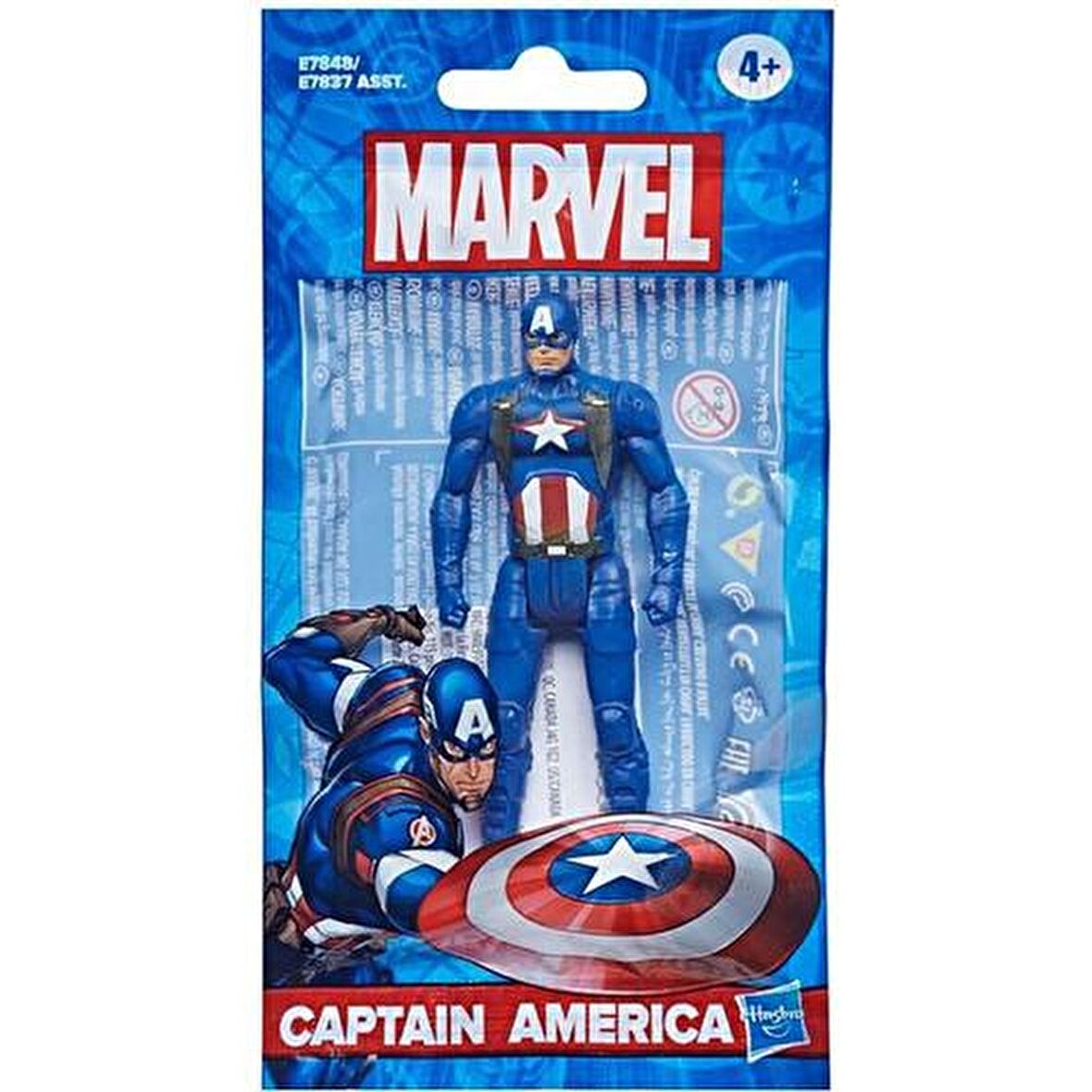 Marvel Captain America E7848 E7837 Lisanslı Ürün